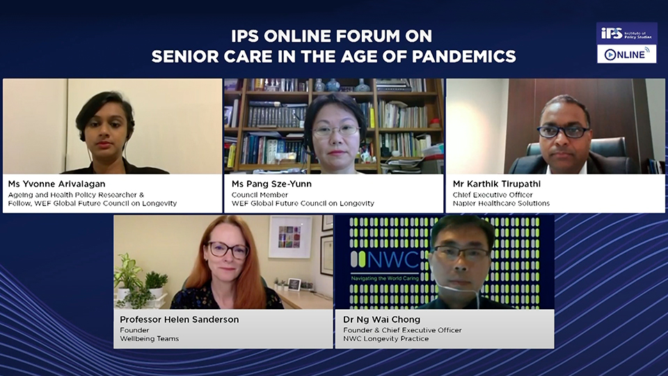 IPS Online Forum on Senior Care in the Age of Pandemics
